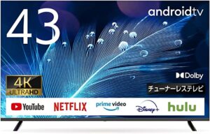 チューナーレステレビの解説と注意点