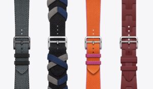 Hermès Apple Watch用の新しい非革バンドと革バンドを提供