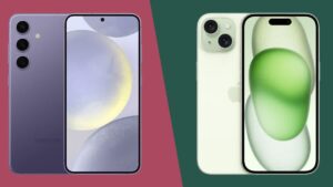 Samsung Galaxy S24 と iPhone 15ハードスペック比較