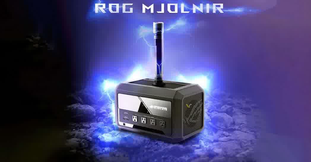 Asus ROG Mjolnirは意見が分かれそうなデザインでライバルに鉄槌を下す