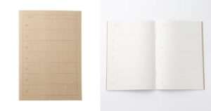 無印良品のノート・ウィークリーが週単位の管理に最適