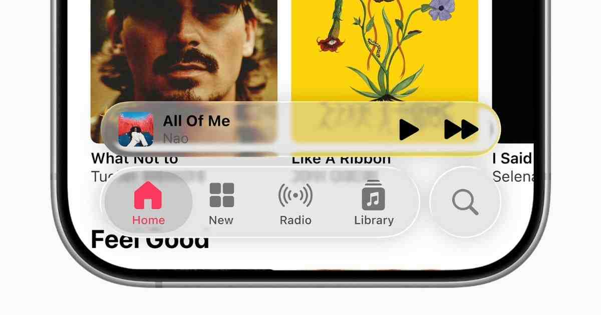 Apple iOS 26などに新デザイン「Liquid Glass」採用へ|VisionOS風のUI刷新